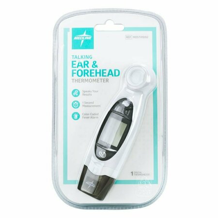 MEDLINE talking ear and forehead intrared thermometer MDSTH1002